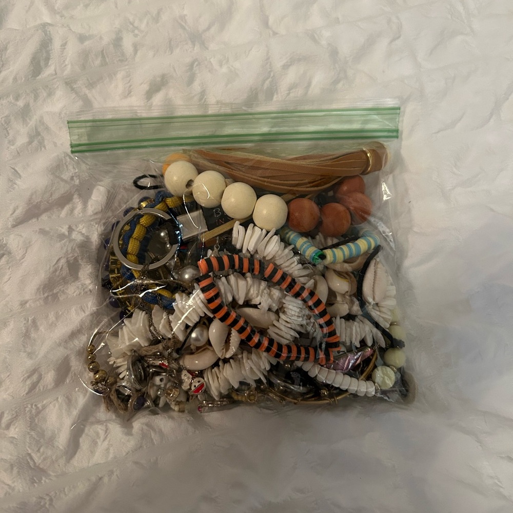 Bag of Random Jewelry Lot | Earrings, Necklaces, Bracelets | Never Worn